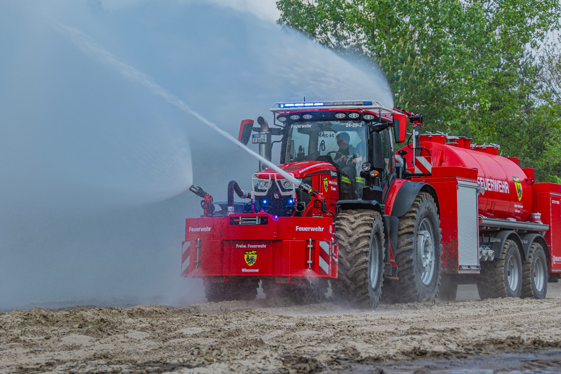 Frontmodul Vegetationsbrand
